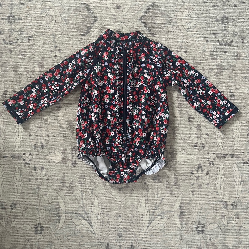 Janie and Jack Floral Rashguard